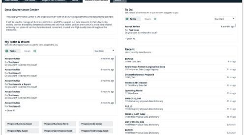 Collibra implementation and application