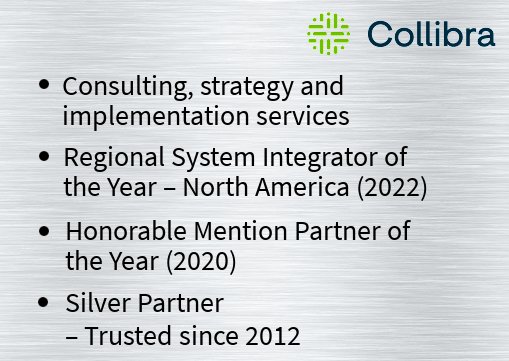 FSFP is a long-time partner of Collibra, winning several awards over the years