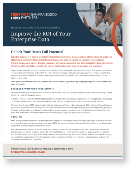 data governance sell sheet thumbnail