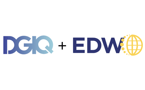 DGIQ + EDW logos