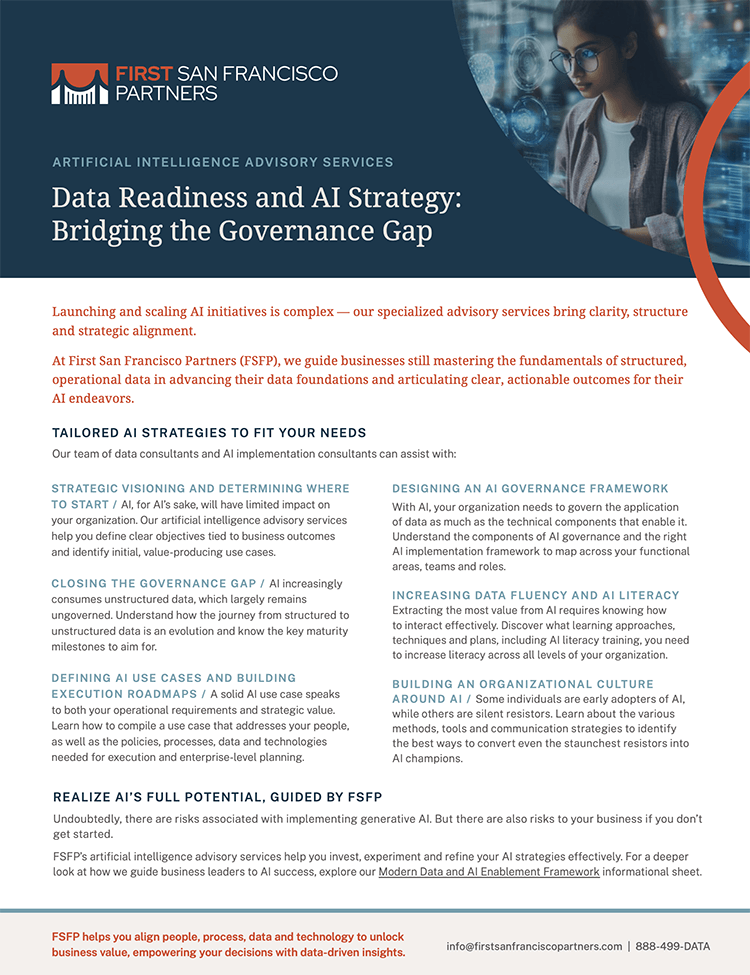 artificial intelligence advisory services