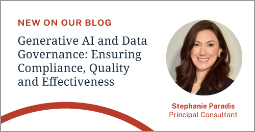 Generative AI and Data Governance: Ensuring Compliance, Quality and Effectiveness