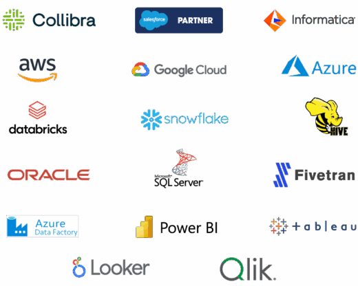 FSFP technology partners logo set