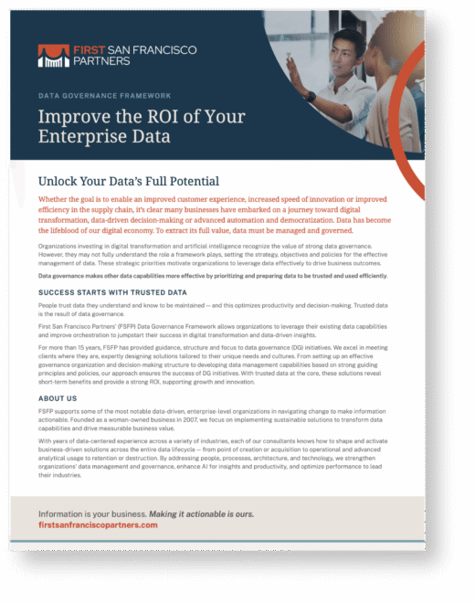 data governance sell sheet thumbnail