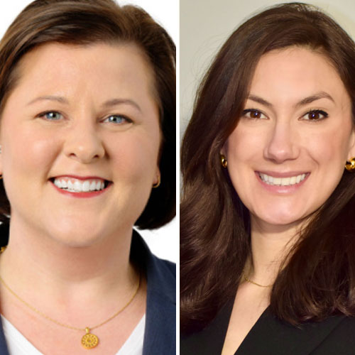 Becky Lyons and Stephanie Paradis headshots